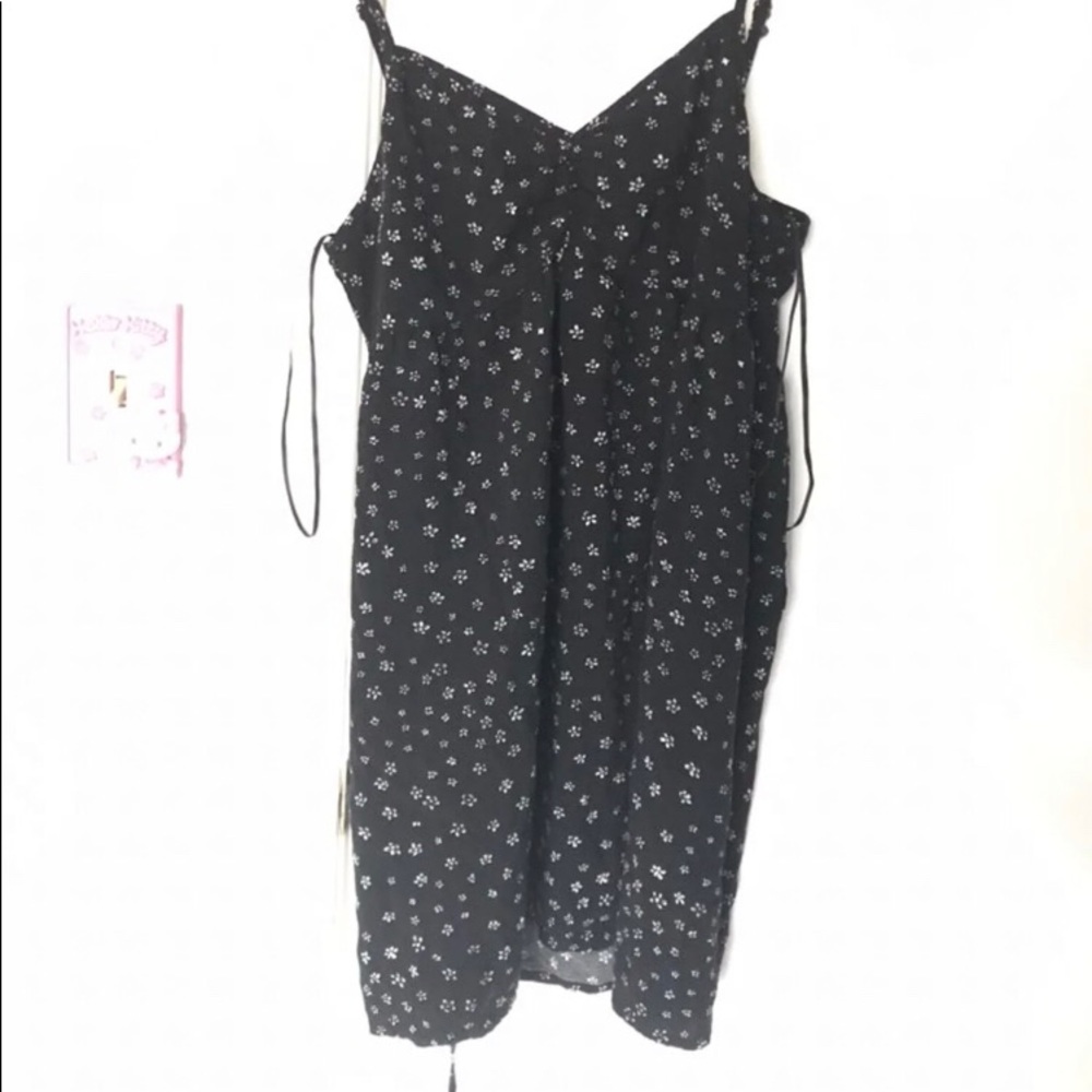 pacsun criss cross strappy dress